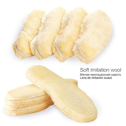 Supreme Comfort Heated Sheepskin Insoles: Keep Your Feet Warm and Cozy All Winter Long