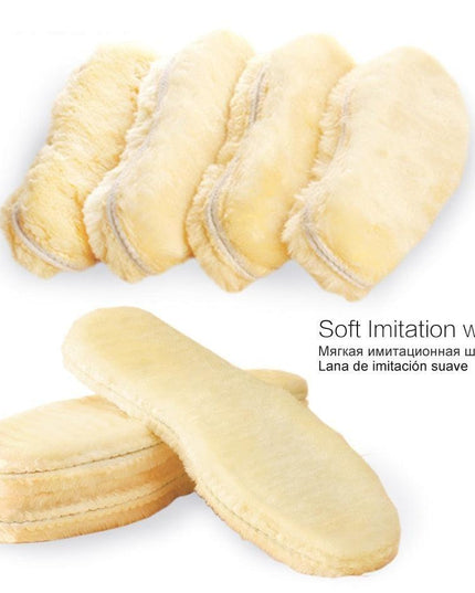 Supreme Comfort Heated Sheepskin Insoles: Keep Your Feet Warm and Cozy All Winter Long