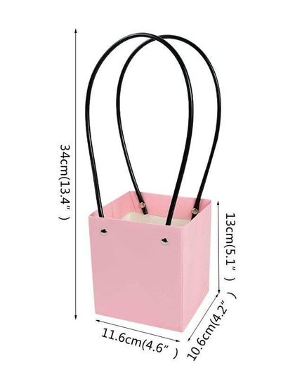 Eco-Friendly Floral Kraft Paper Gift Bag - Chic & Sustainable Gifting Solution