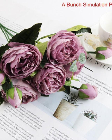 Eternal Charm Silk Rose Bouquet: An Everlasting Touch of Beauty
