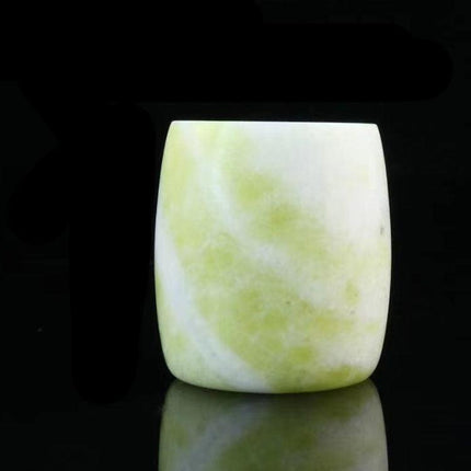 Luxurious Jade Stone Kung Fu Tea Set for Elegant Tea Ceremonies