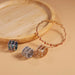 Dazzling Crystal Rhinestone Ring Bracelet: A Glamorous Fusion of Style