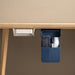 Streamlined Under-Desk Storage Solution with Smart Compartment Design