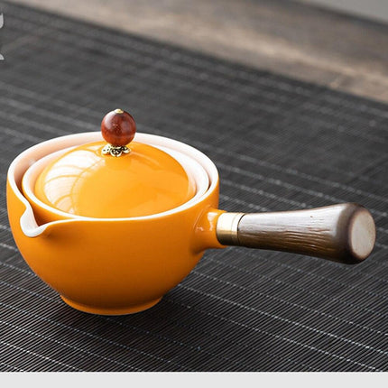 Revolutionary Lazy Kung Fu Auto-Spin Tea Set: Elevate Your Brewing Experience