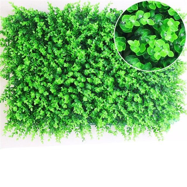 Lush Faux Greenery Panel for Interior and Exterior Decoration