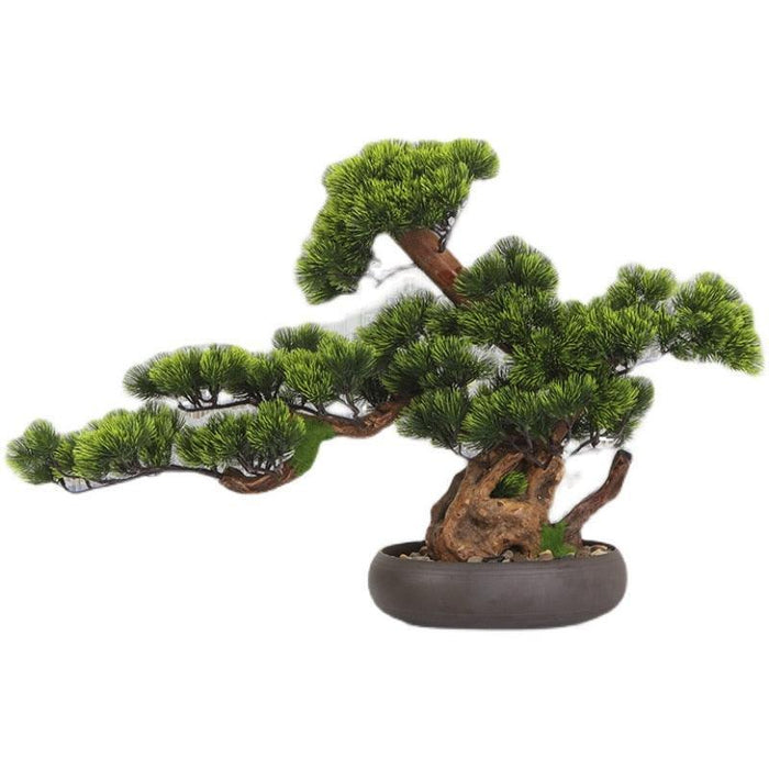 Chinese Style Simulation Visitor Bonsai Plant for Elegant Home and Office Decor