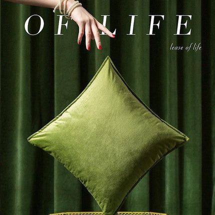 Chic Reversible Velvet Pillowcase Set - Elevate Your Home Decor with Stylish Dual-Prints