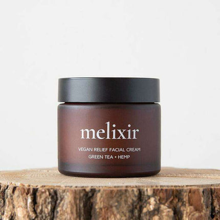 Hemp & Green Tea Vegan Facial Cream - Ultimate Acne Defense & Hydration Formula.