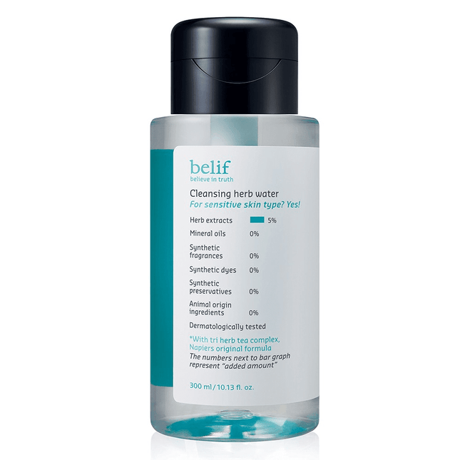Herbal Revitalizing Cleansing Water - Hydration Boost with Tri Herb Essence - Très Elite