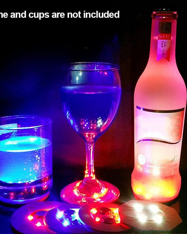 Illuminated Brain Specimen Coasters - Engaging Educational Drink Accessories