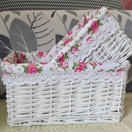 Eco-Chic Handwoven Willow Storage Baskets - Sustainable Style for Every Room