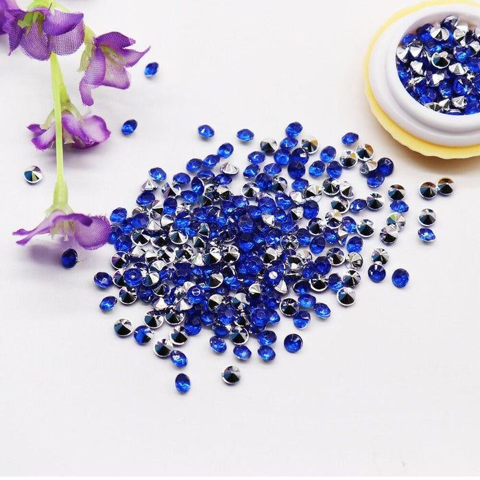 Sparkling Acrylic Diamond Confetti Set for Chic Event Decor