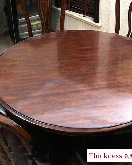 Transparent PVC Round Table Mats: Chic and Practical Addition to Your Home Decor