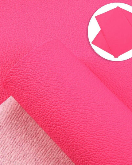 Sophisticated Lychee Grain Faux Leather Fabric for Artisan Crafting