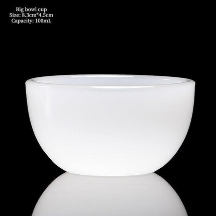 Elegant Custom Jade Porcelain Tea Cup - Handcrafted Luxury