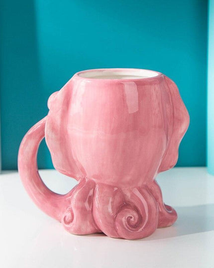 Whimsical 3D Octopus Coffee Mug - Quirky and Practical Delight