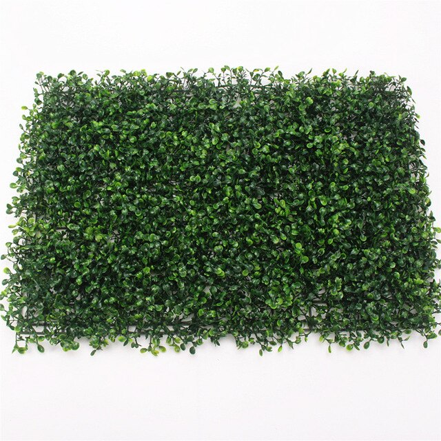 Greenery Bliss Artificial Grass Wall Decoration for Festive Indoor Ambiance