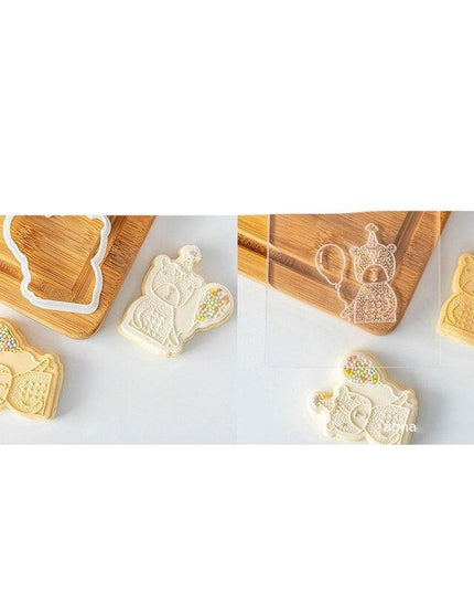 Whimsical Princess Castle Cookie Press Set