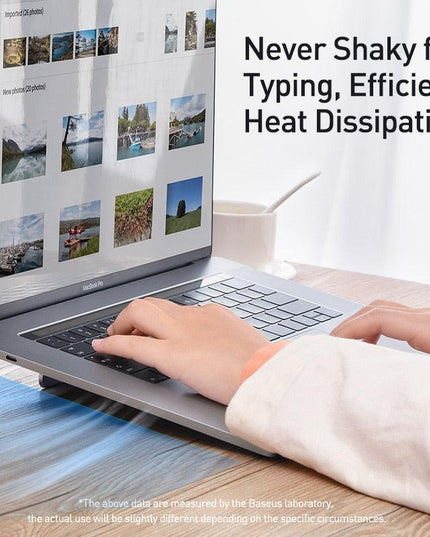 Sleek Aluminum Alloy Laptop Stand for Enhanced Ergonomic Comfort