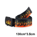 Flame smooth buckle