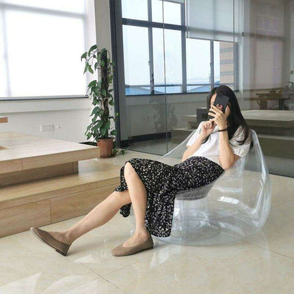 Luxury Portable Inflatable Sofa Bed with Integrated Headrest and Ergonomic Design