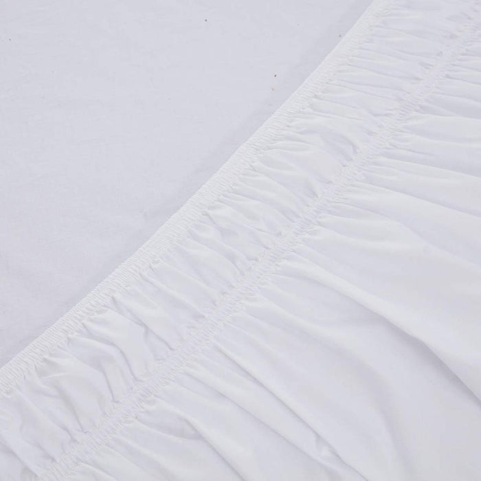 Elastic Bed Skirt - Easy On/Easy Off Dust Ruffled Bed Skirts