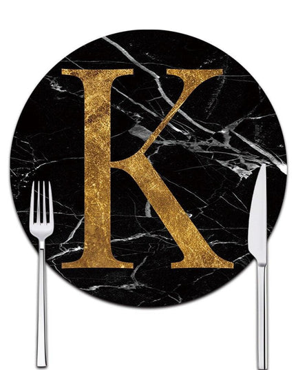 Personalized Monogram Coasters for Sophisticated Table Settings
