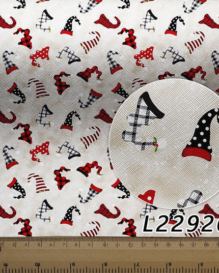 Elegant Christmas-Themed A4 Synthetic Leather - Premium 22*30cm Craftsmanship