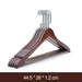 Enhanced Lotus Wood Wardrobe Hangers with Innovative Hanging Solutions