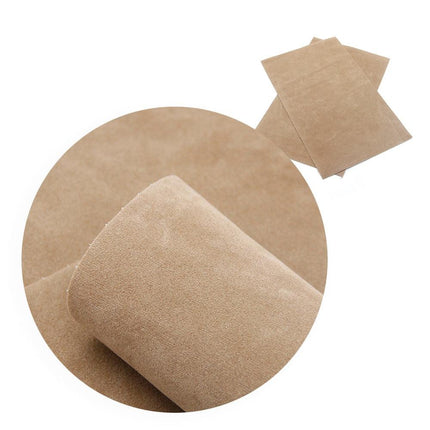 Elevate Your Crafting with Luxurious Reversible Velvet Faux Leather Material