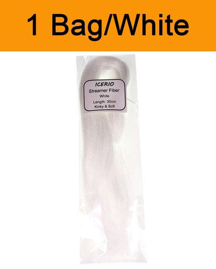 Transform Your Fly Fishing with the Ultimate Bass Streamer Fiber Kit - 01pack Kinky Fly Fibers