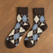 5-Pair Winter Wool Crew Socks Bundle for Men and Women