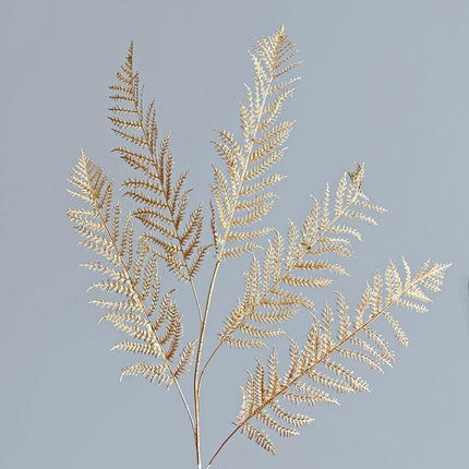 Gilded Maple Leaf Branch - Elegant Home & Office Decor Statement Piece