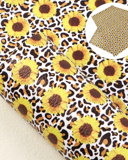 Blooming Elegance: Premium Floral Faux Leather for Inspired DIY Creations