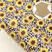 Elegant 20*33cm Floral Motif Faux Leather Fabric for DIY Crafts and Handmade Accessories