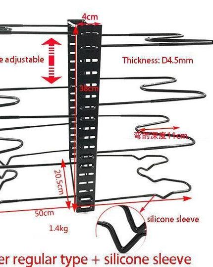 8-Tier Cookware Organizer Rack: The Essential Space-Saving Kitchen Solution