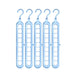 Chic Circular 9-Hole Plastic Closet Organizer