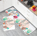 Whimsical Cat Lover's Kitchen Mat for Style and Safety