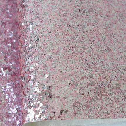 Radiant 3D Glitter Fabric Sheets - Creative DIY Craft Kit with Bold Colors