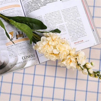 Lifelike Silk Hyacinth Flower Stem - Elegant Artificial Floral Accent