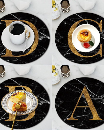 Personalized Monogram Coasters for Sophisticated Table Settings