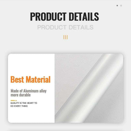 Pneumatic Automatic Door Closer - Adjustable, Silent, and Durable Aluminum Design