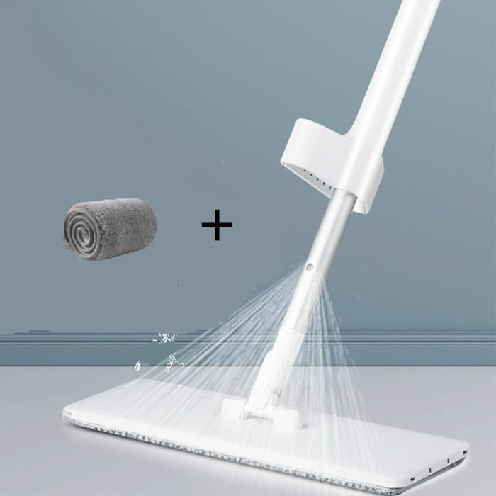 Stainless Steel 2in1 Mop Kit with Hands-Free Scraper and Sprayer