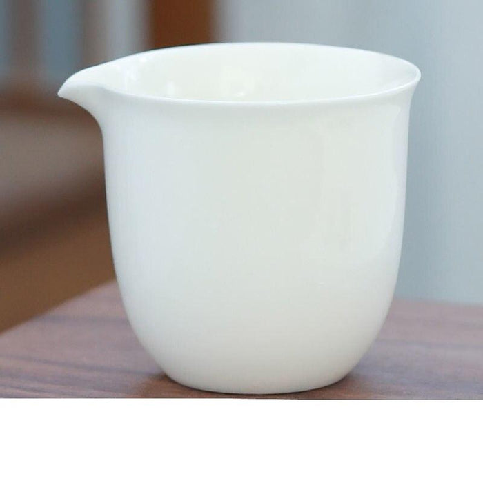 Enhance Your Tea Enjoyment with Mutton Fat Jade Tea Cup - Stylishly Crafted & Perfectly Balanced