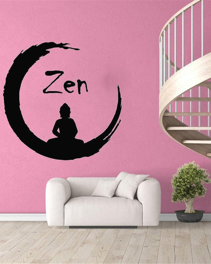 Zen Serenity Wall Decals: Transform Your Fitness Room into a Peaceful Oasis