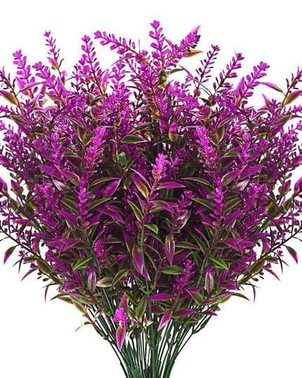 Lavender Serenity: Stunning Faux Flower Arrangement for Timeless Decor