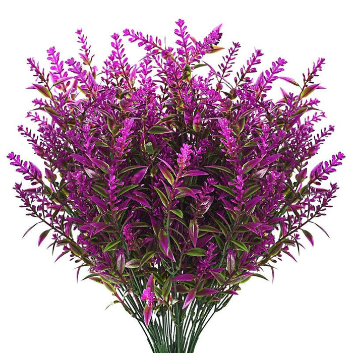 Lavender Serenity: Stunning Faux Flower Arrangement for Timeless Decor