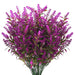 Lavender Serenity: Stunning Faux Flower Arrangement for Timeless Decor