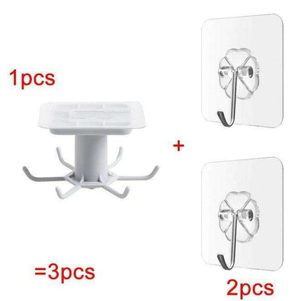 Multi-Functional 360° Rotating Waterproof Kitchen Caddy for Efficient Storage Solutions