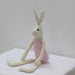 Elegant 65cm Handmade Easter Bunny Plush - Premium Kawaii Rabbit Doll